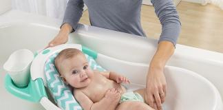 Ванночки, коло, гірка та інші засоби для купання новонародженого Гірка для миття новонароджених